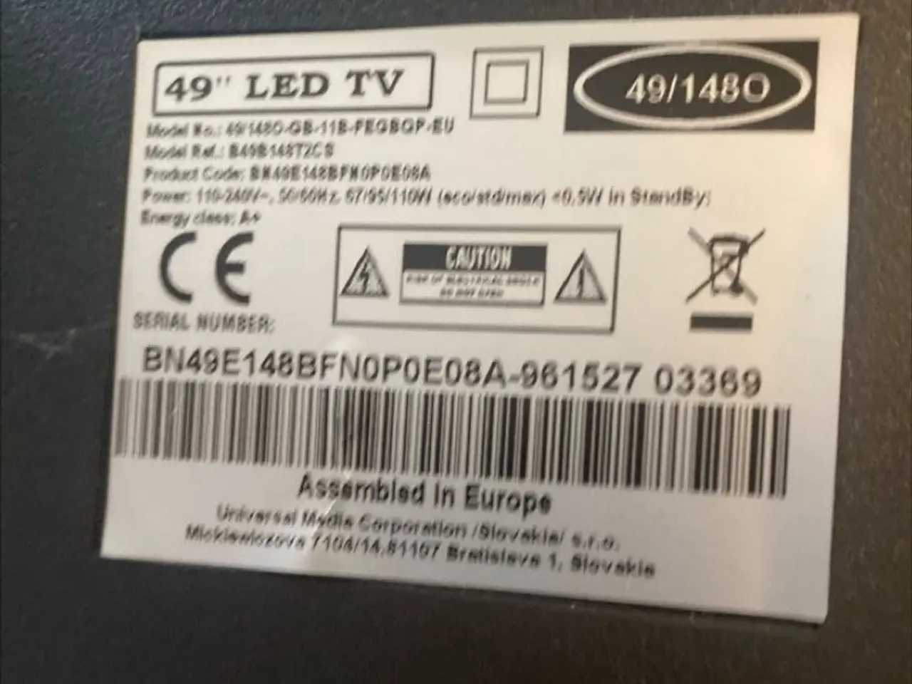 Billede 2 - 49” blaupunkt