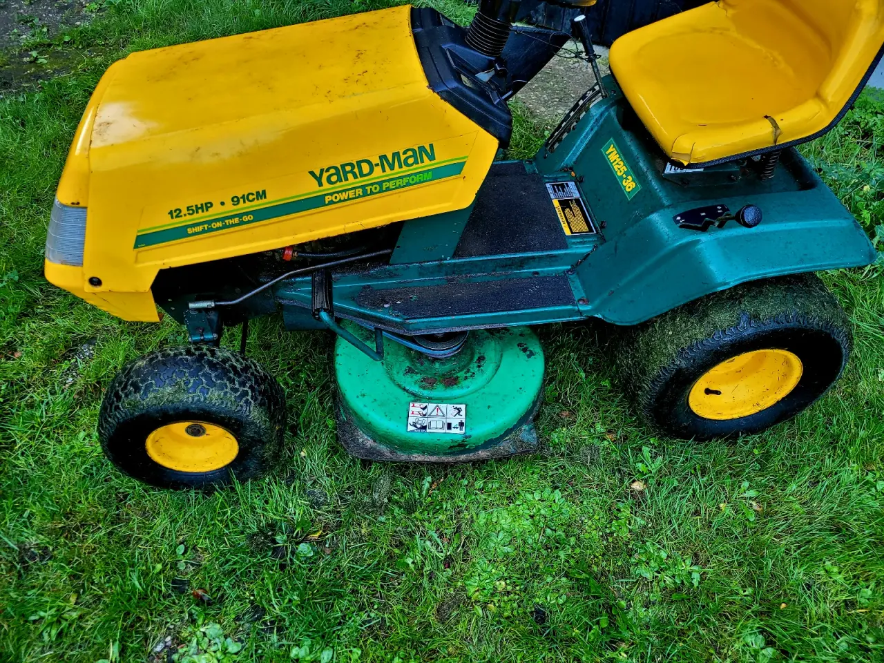 Billede 4 - Yard-Man YM125-36 havetraktor