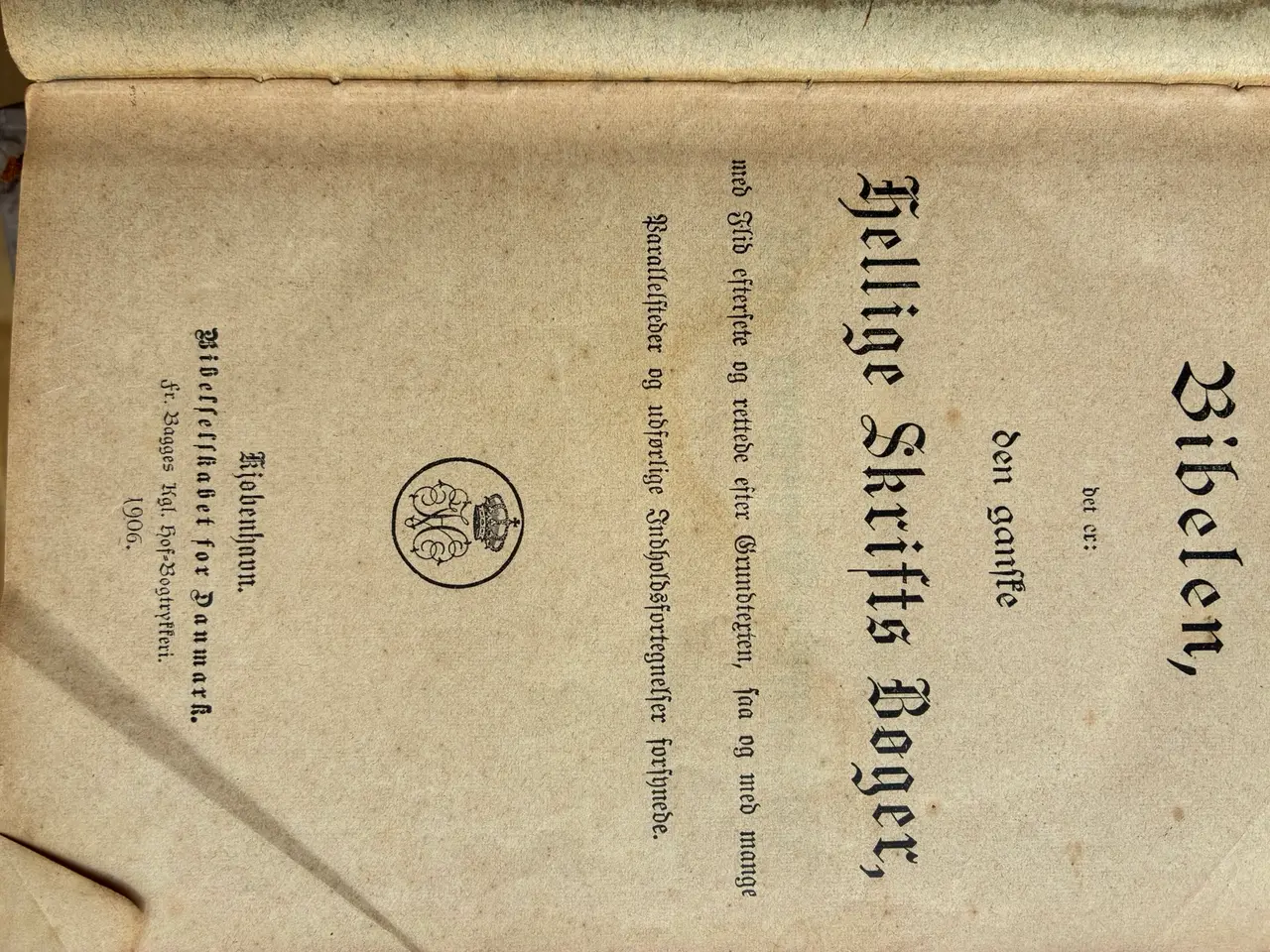 Billede 3 - Bibel, læderindbundet fra 1871