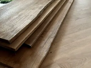 Massive planker i Burma teak