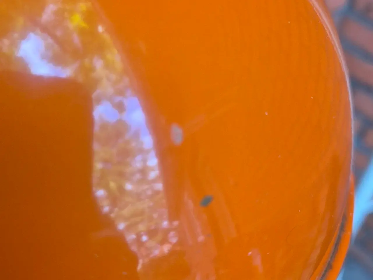 Billede 14 - To orange Mini Bunker med tilpas patina