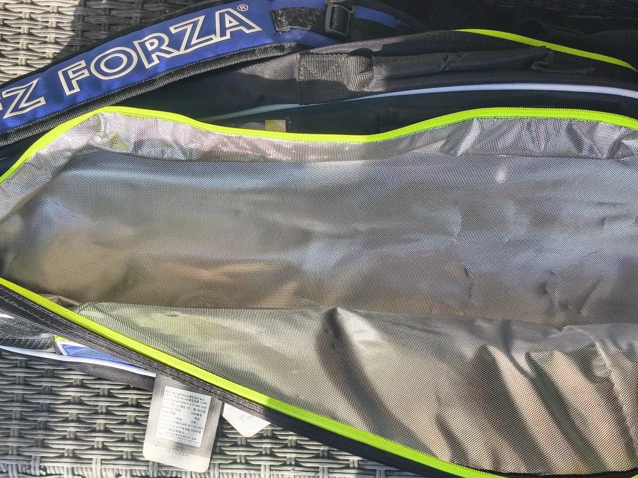 Billede 3 - NY FORZA BADMINTON/TENNIS BAG, MED THERMORUM