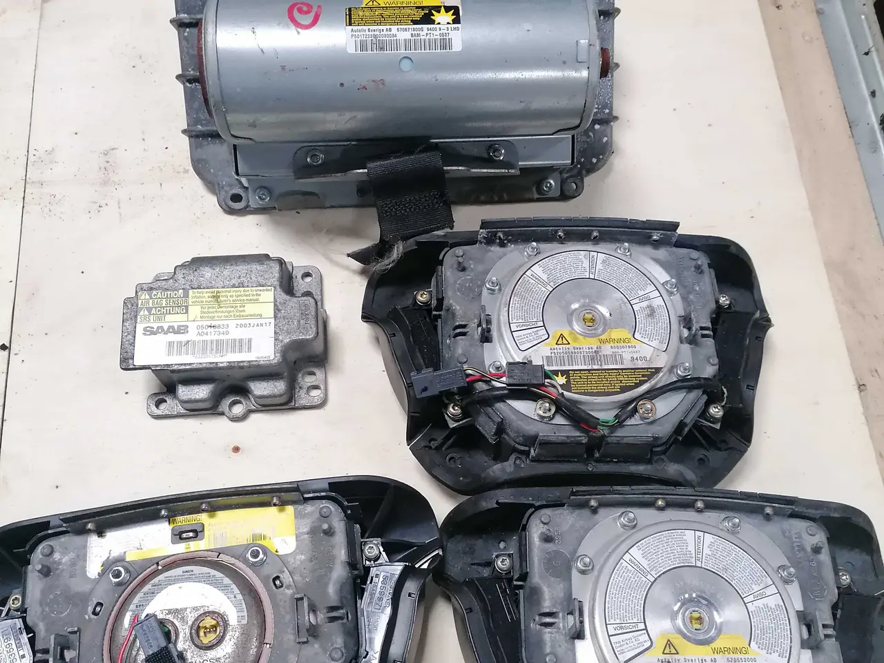 Billede 10 - SAAB 9-3 / 9-5 Rat / Airbags OG, 9000CS