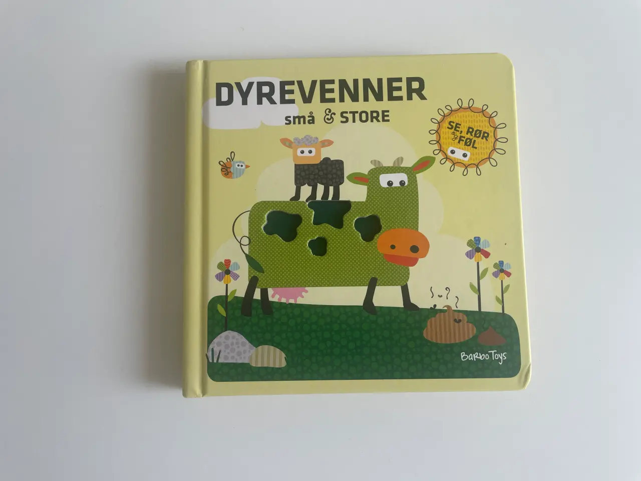 Billede 1 - Se, rør og føl bog til små børn 