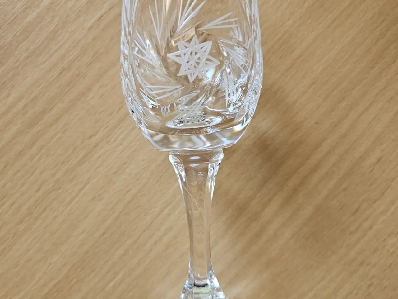 Billede 2 - 6 stk. Zawiercie krystalglas – 11 cm høje
