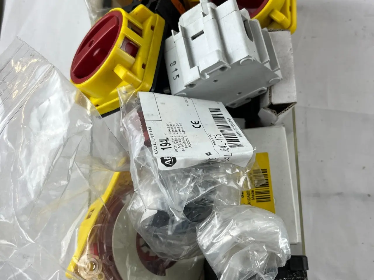 Billede 2 - kontakt parti Allen Bradley ABB blandet parti Stop