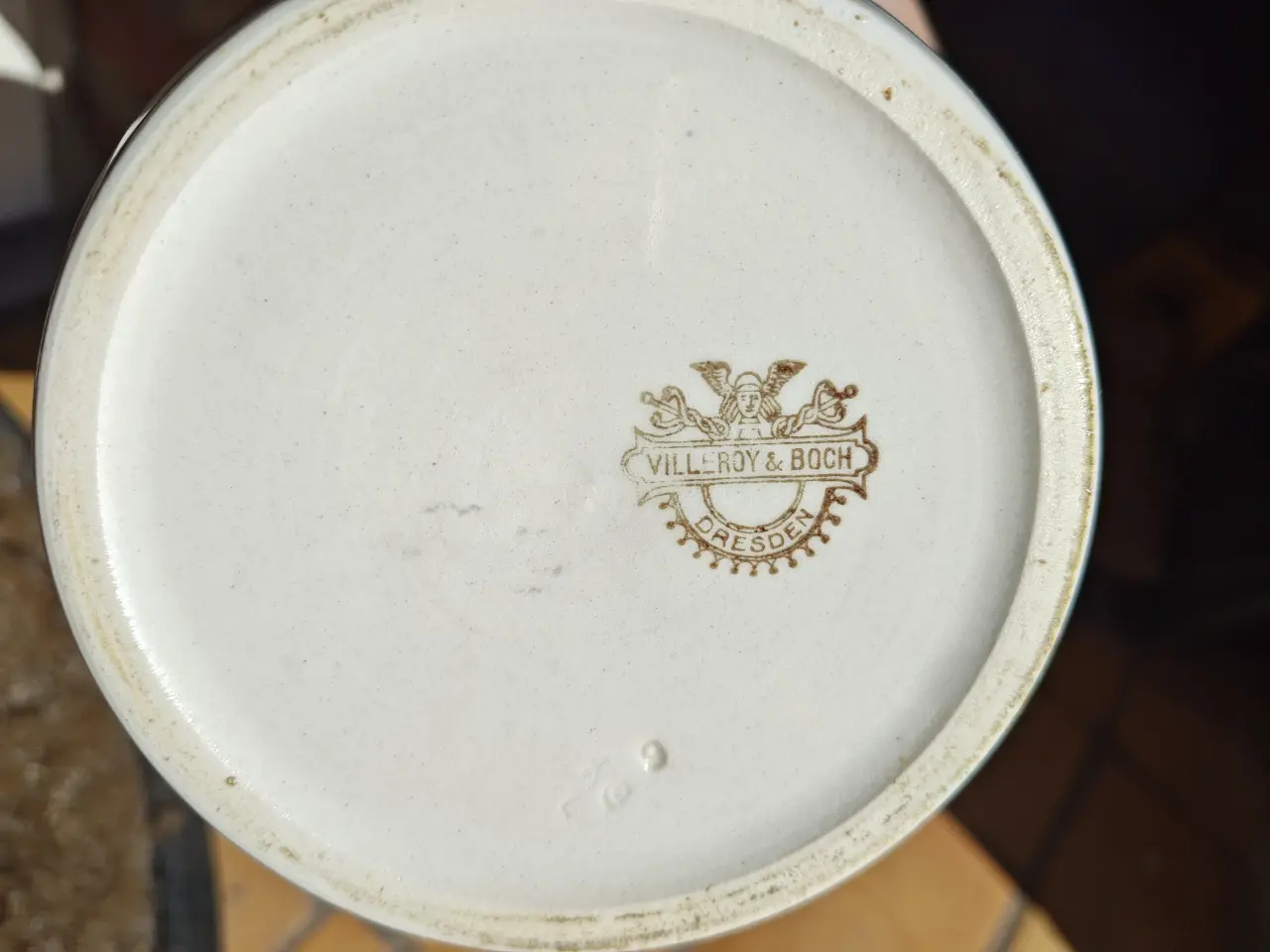 Billede 1 - Musselmalet krukker fra Villeroy & Boch 250kr ialt