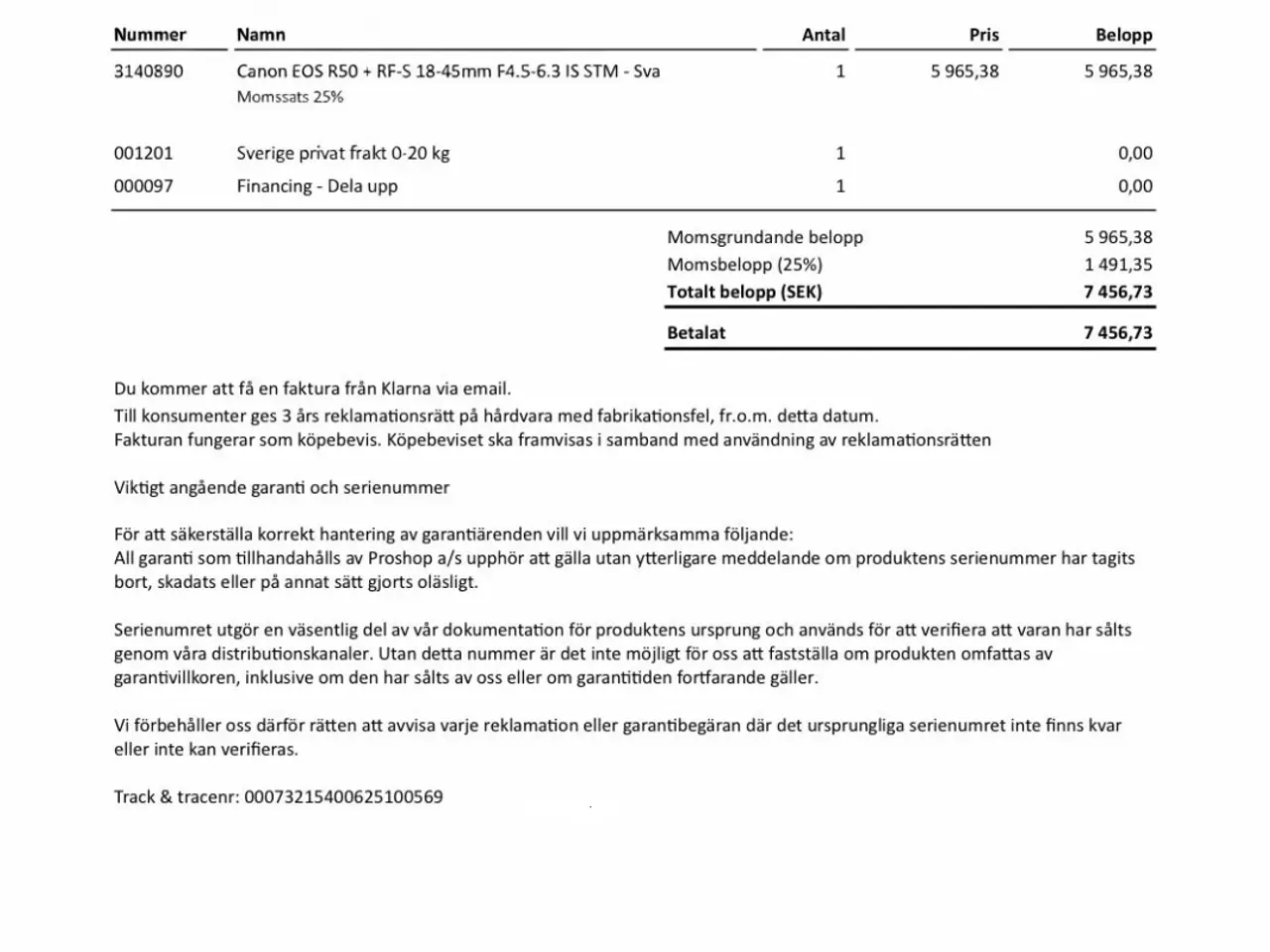 Billede 6 - Canon R50 næsten ny