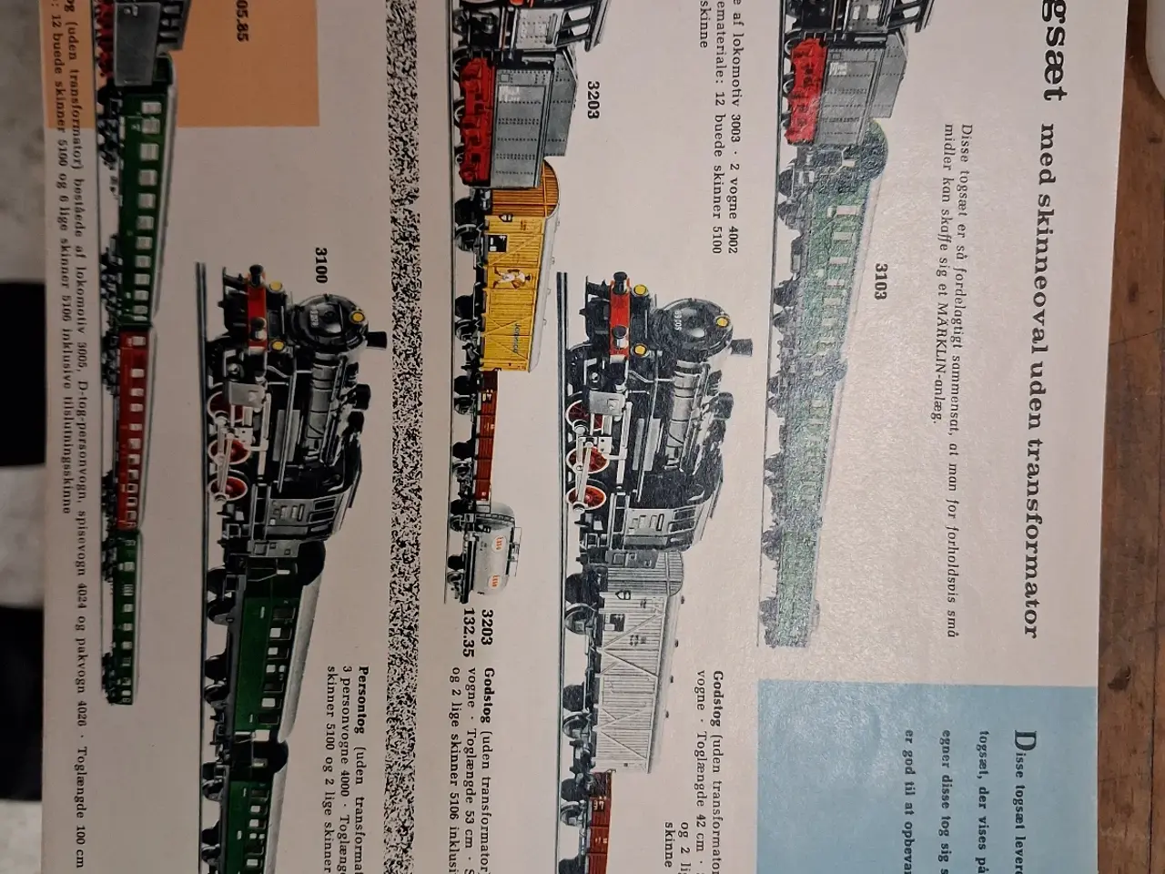Billede 6 - Märklin Tenderlokomotiv #3000 m vogne H0 AC analog