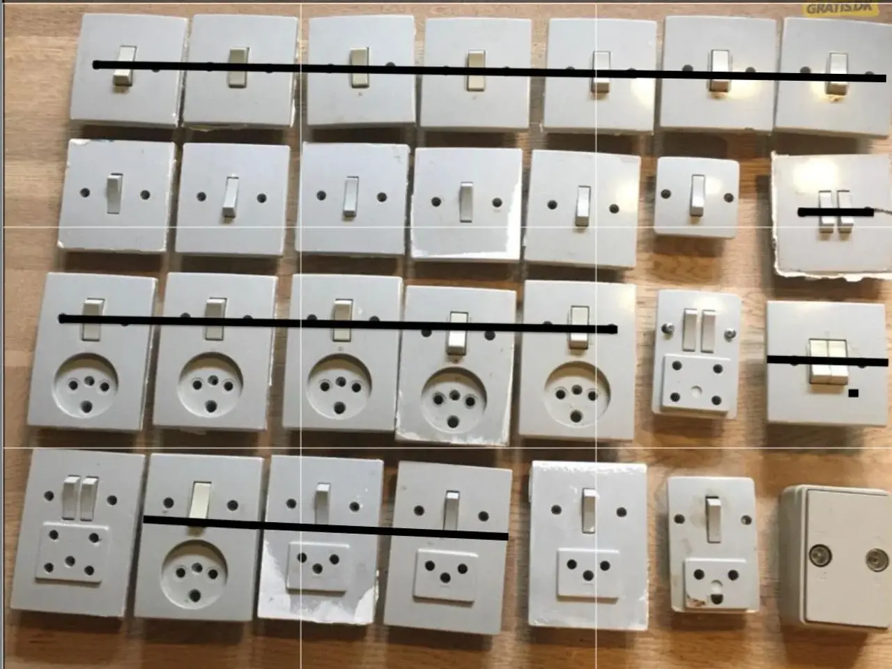 Billede 1 - Diverse stikkontakter