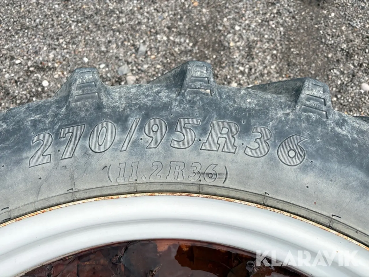 Billede 11 - Traktorhjul BKT Agri Max RT955 270/95R36 2 styk
