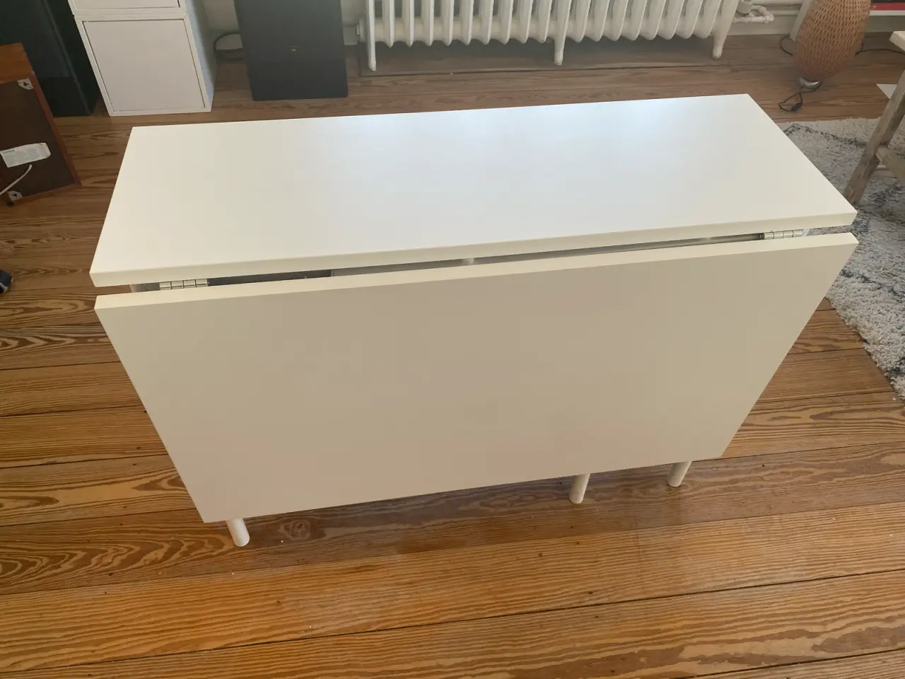 Billede 6 - Spisebord/klapbord i hvid