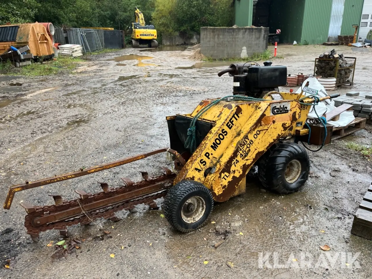 Billede 1 - Kædegraver Cable 200