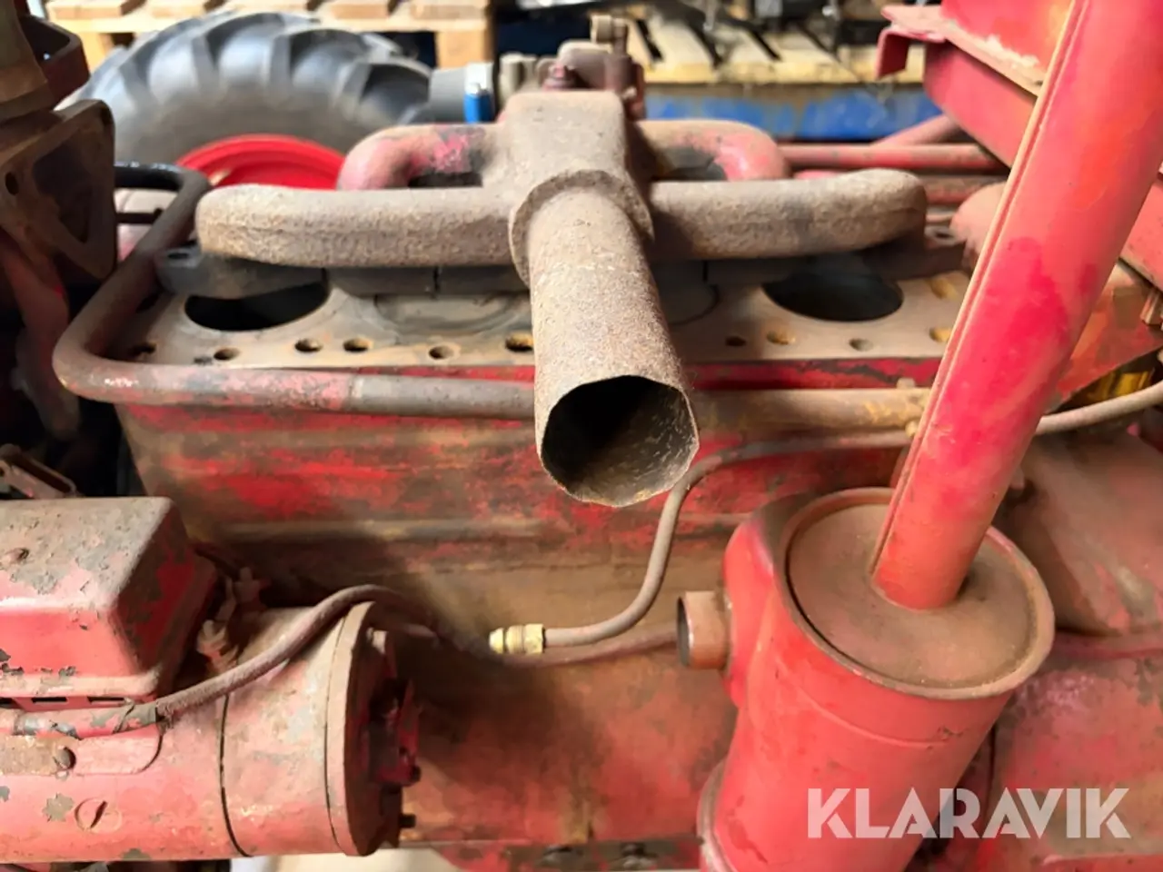 Billede 11 - Veterantraktor International Harvester Super A med plov