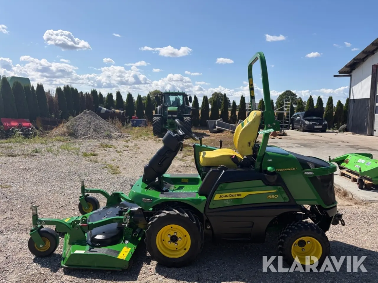 Billede 9 - Græsslåmaskine John Deere 1550 M TerrainCut 62” FA
