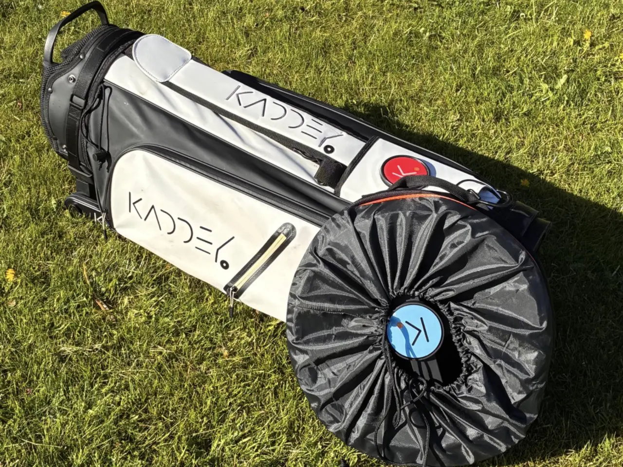 Billede 3 - Kaddey 2-hjulet golftrolley inkl. Kaddey bag – flo
