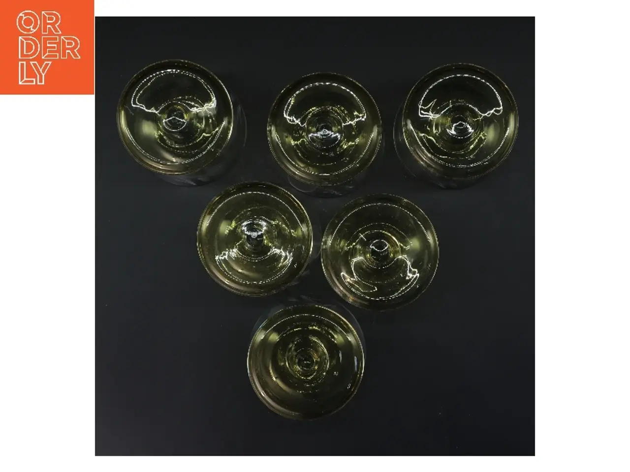 Billede 2 - Sæt af 6 glas dessertskåle (str. 6 stk Ø 10 cm længde 9 cm)