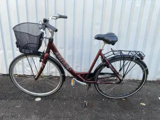 Nyserviceret Raleigh dame cykel med 7 gear
