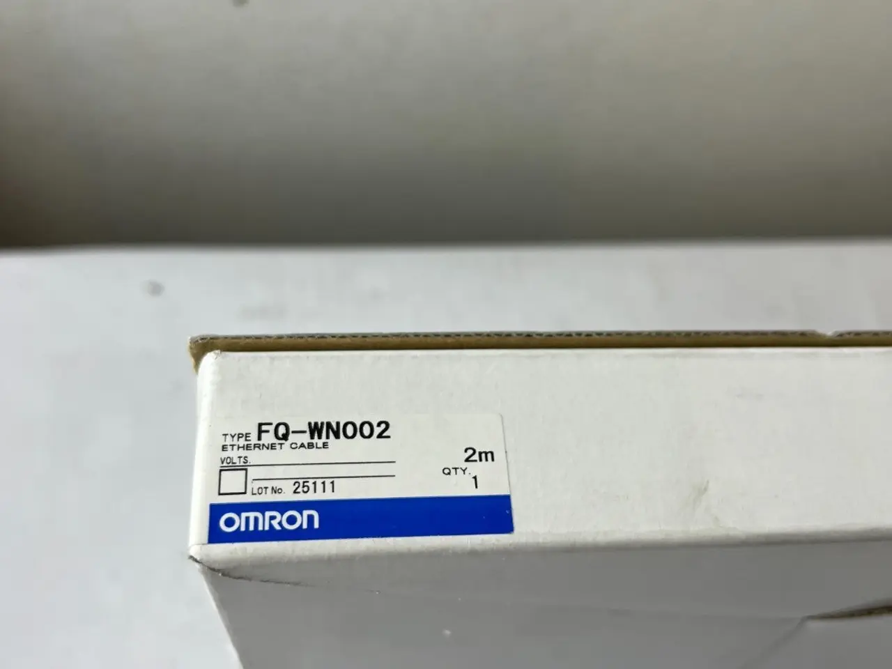 Billede 4 - Omron FQ-WN002 Ethernet kabel 2 m for FQ Series
