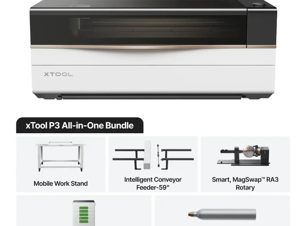 Billede 1 - xTool P3 All-in-One Bundle