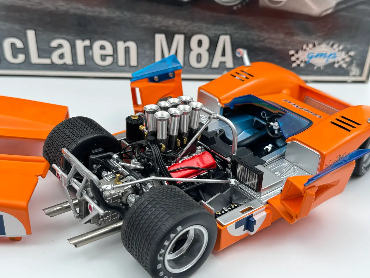 Billede 3 - 1968 McLaren M8A Chevrolet - Can-Am #4 - 1:18