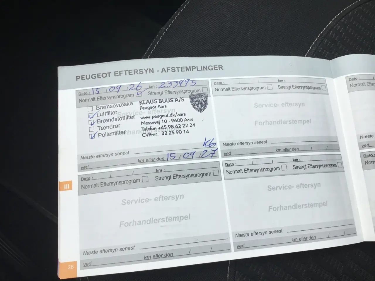 Billede 12 - Peugout 208 1,6 hdi 100hk service ok v Peugout 
