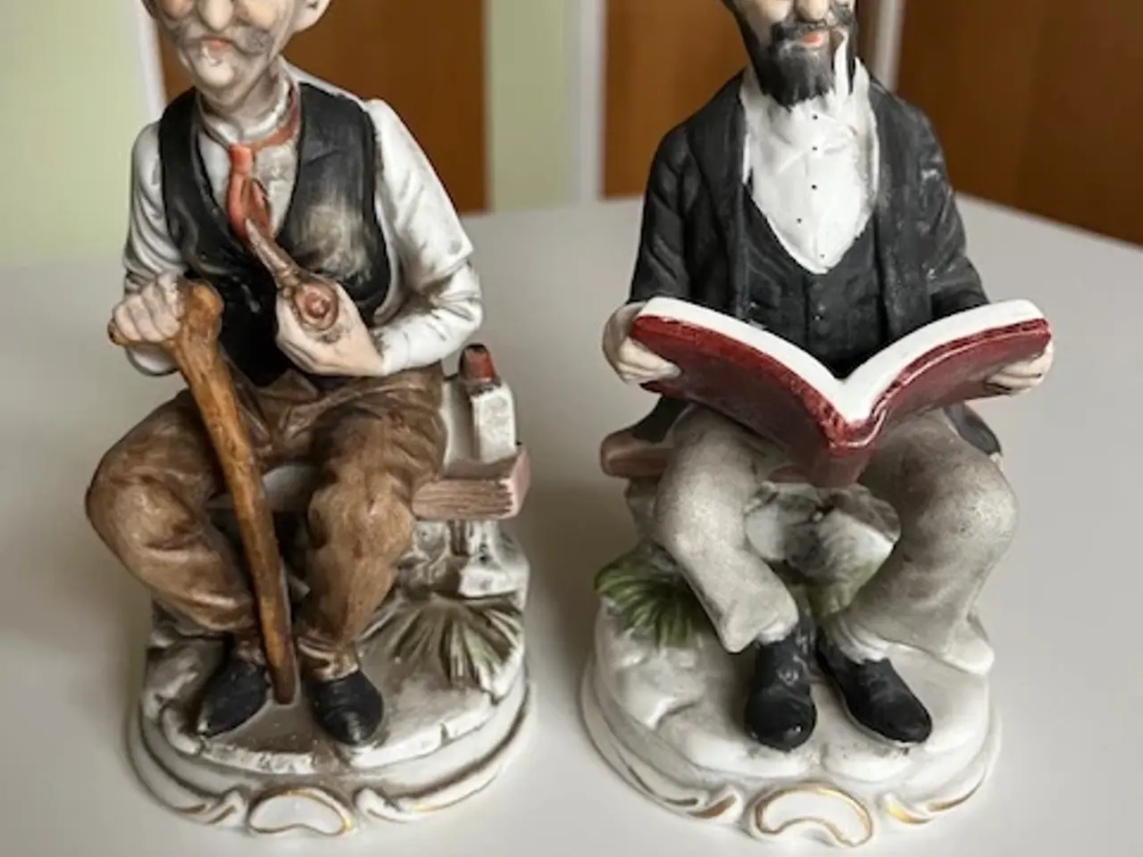 Billede 1 - 2 ældre herrerFigurer