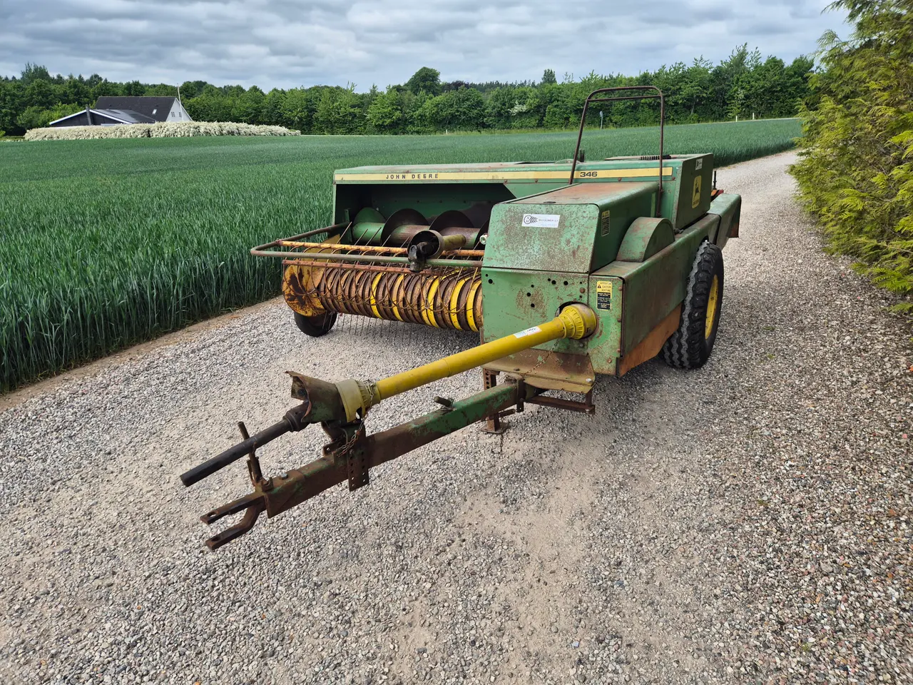 Billede 2 - John Deere 346 Småballepresser