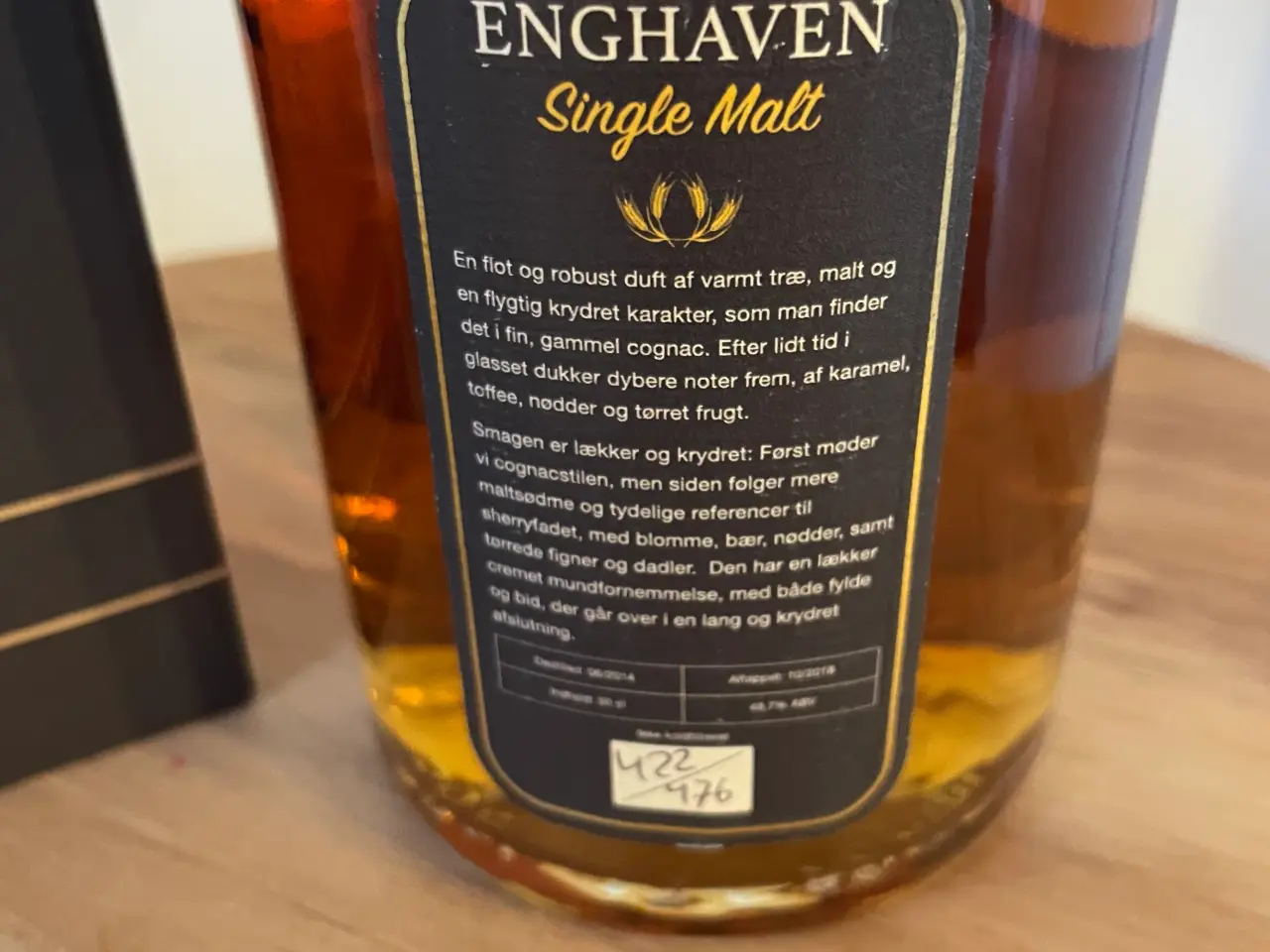 Billede 2 - Whisky - Enghaven Single Malt No. 01