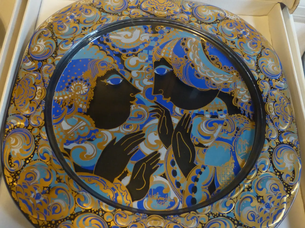 Billede 4 - Bjørn Wiinblad Rosenthal Platter 1976+77+78