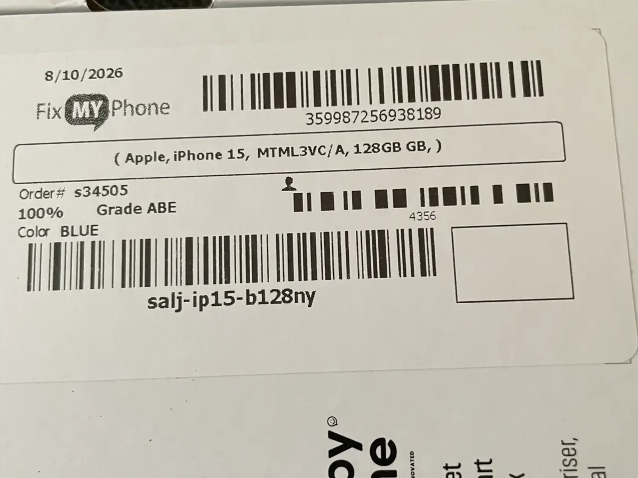 Billede 2 - Apple iPhone 15 128 gb