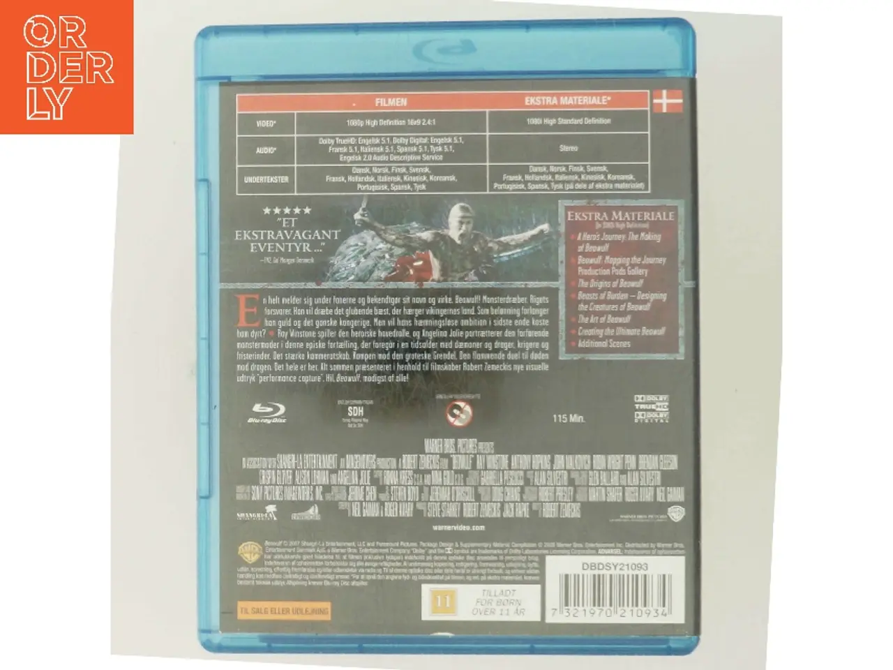 Billede 3 - Beowulf – Director’s Cut (Blu-ray) med Ray Winstone (DVD)