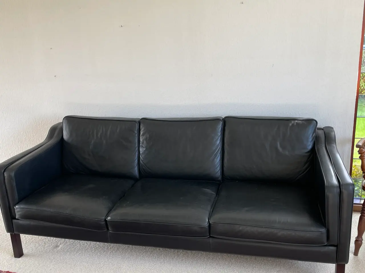Billede 1 - 3.pers. Sofa Skind overalt .God pris 1000kr