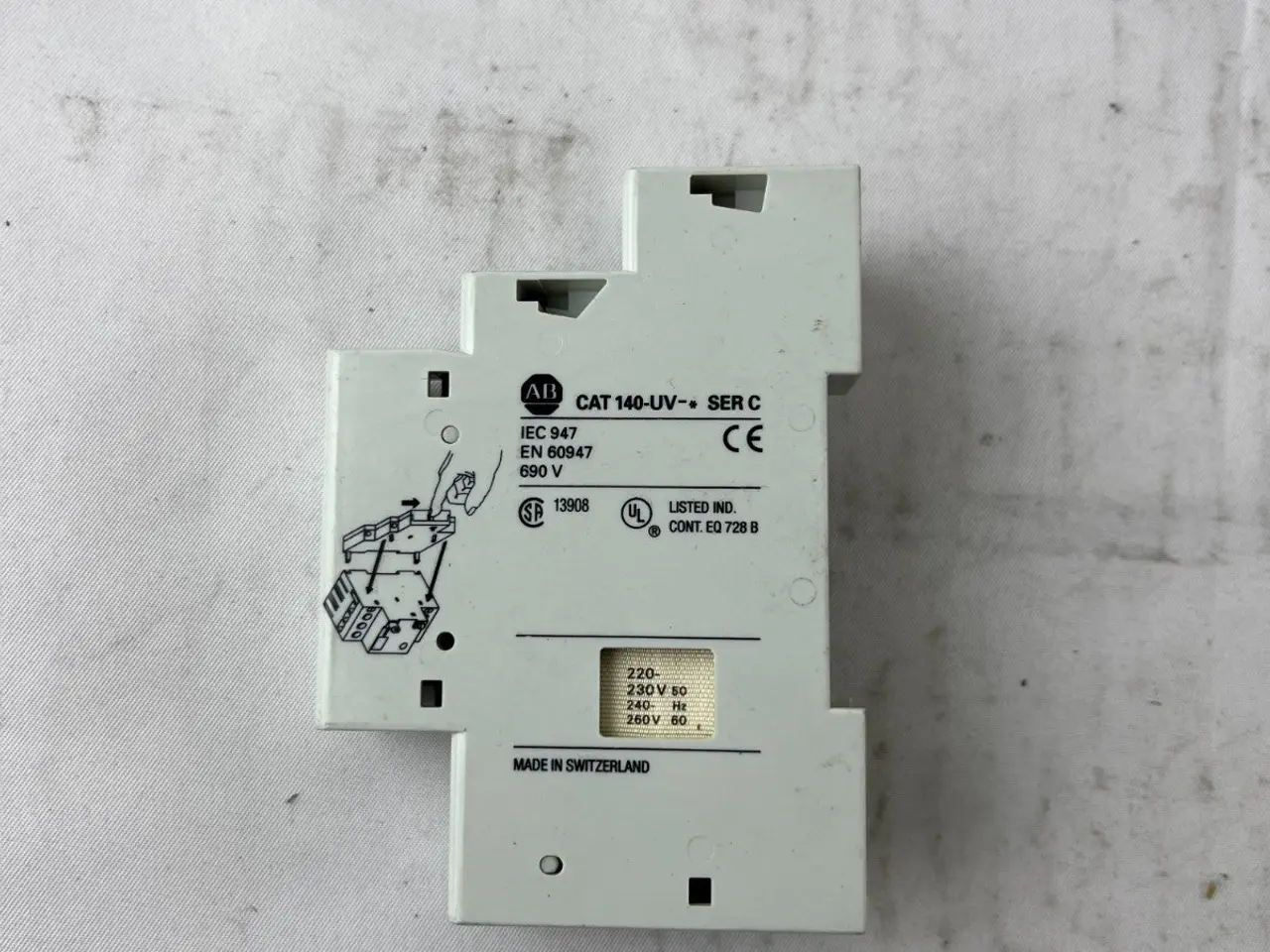 Billede 2 - Allen Bradley 140-UV Series C Undervoltage Release