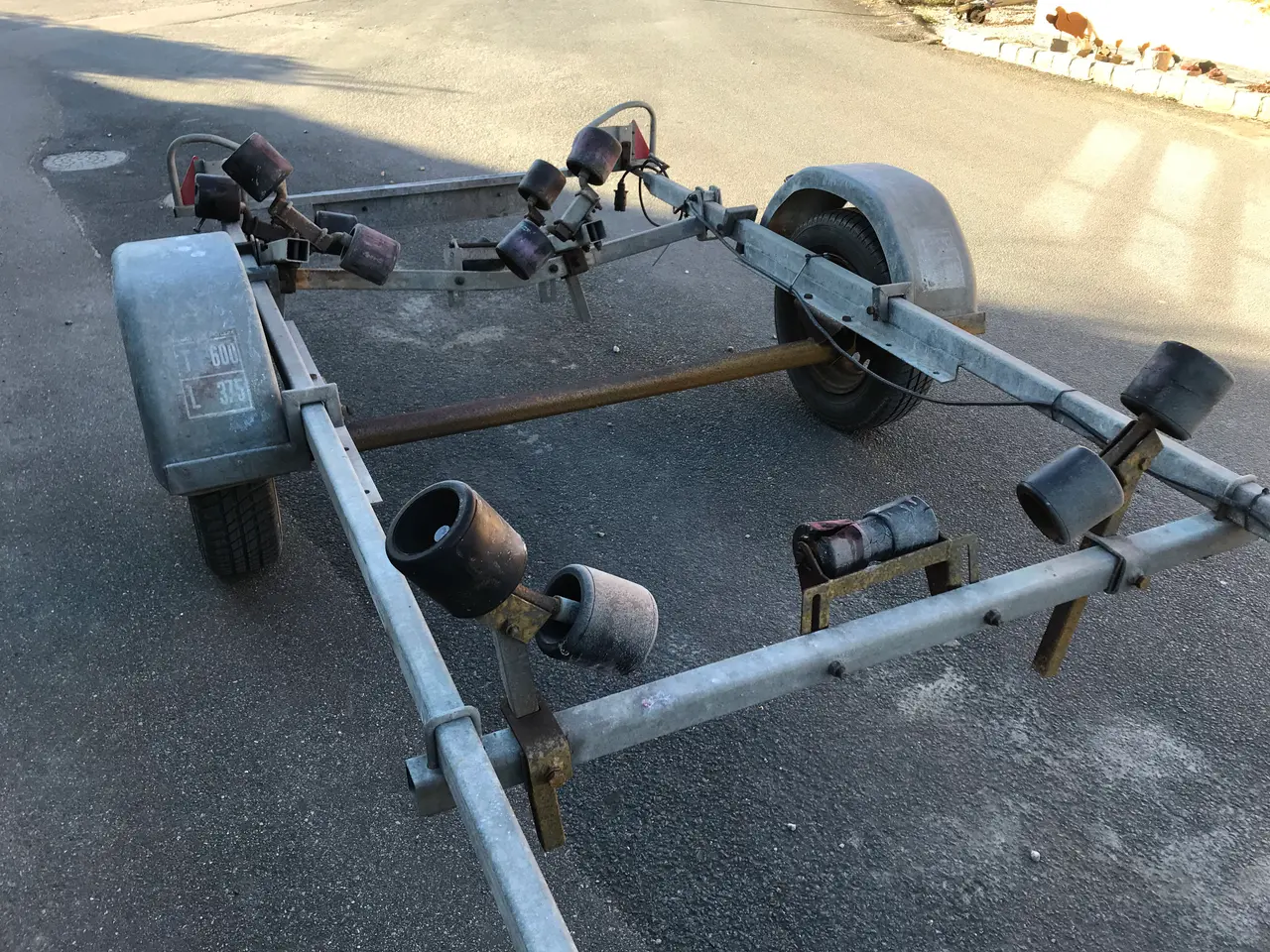 Billede 1 - Bådtrailer 450 kg