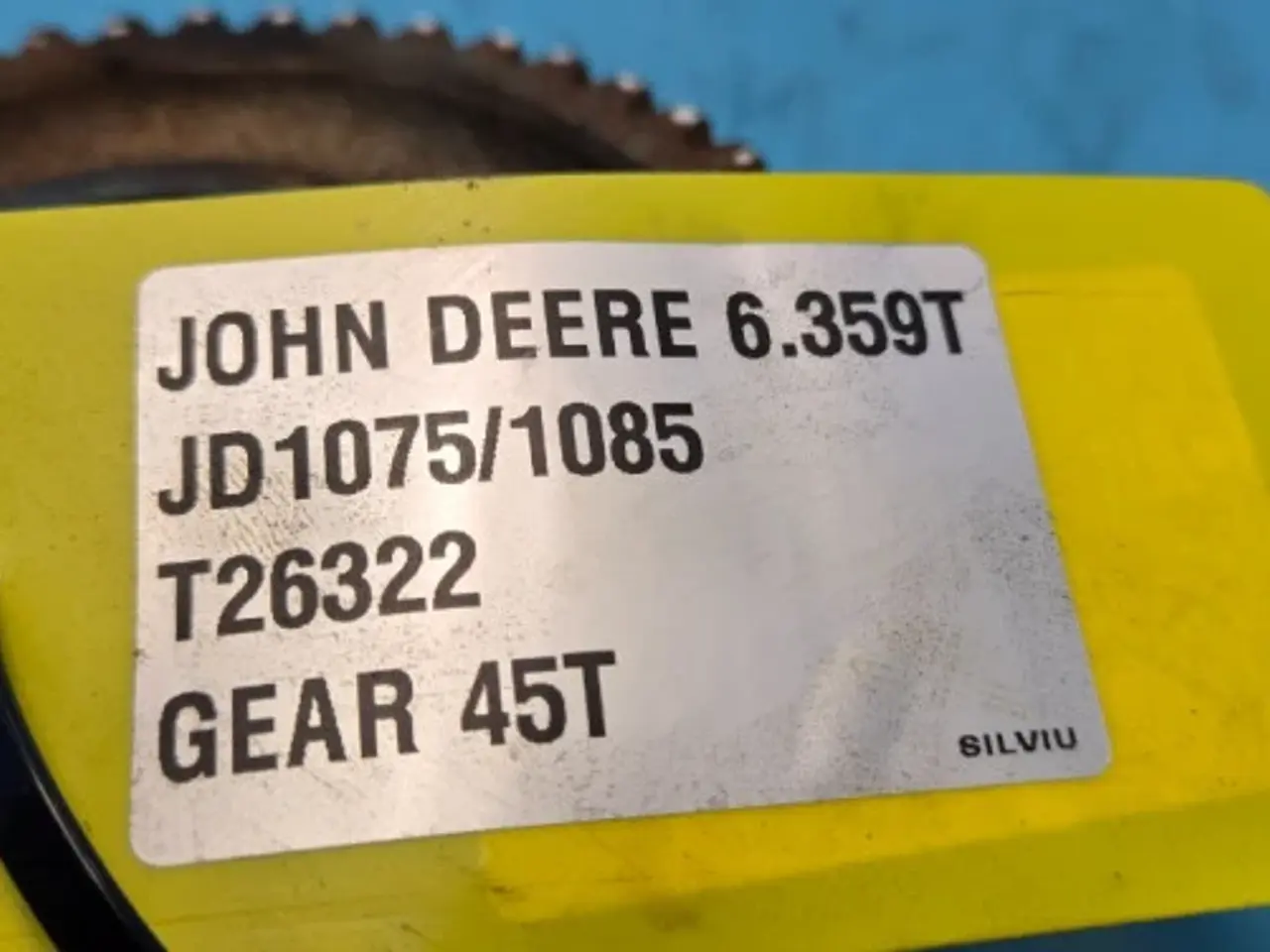 Billede 9 - John Deere 6359T Tandhjul T26322