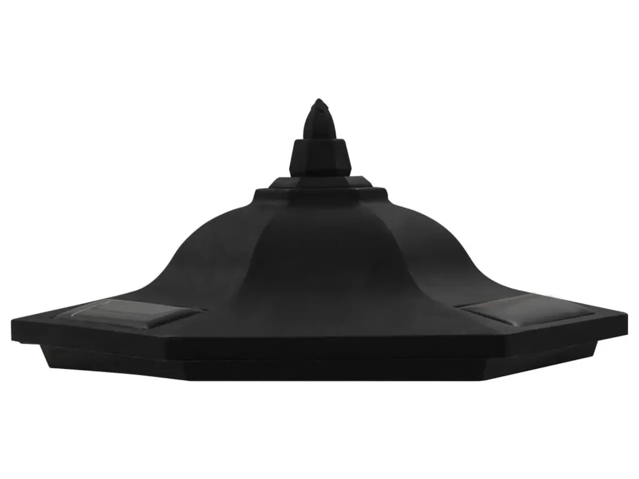 Billede 9 - LED-solcellelamper til haven - 3 stk., sort