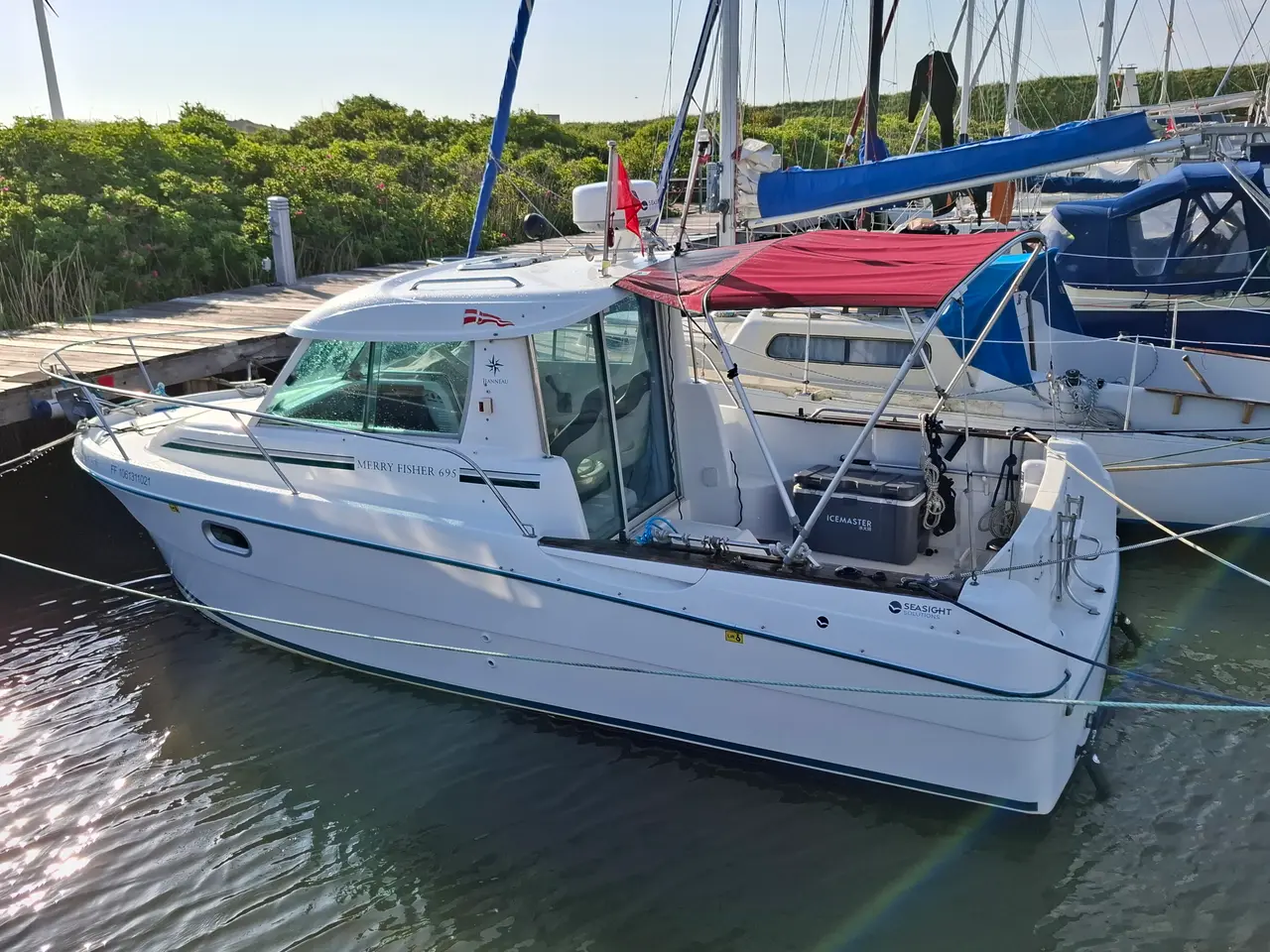 Billede 3 - Jeanneau Merry Fisher 695P – Veludstyret kabinebåd