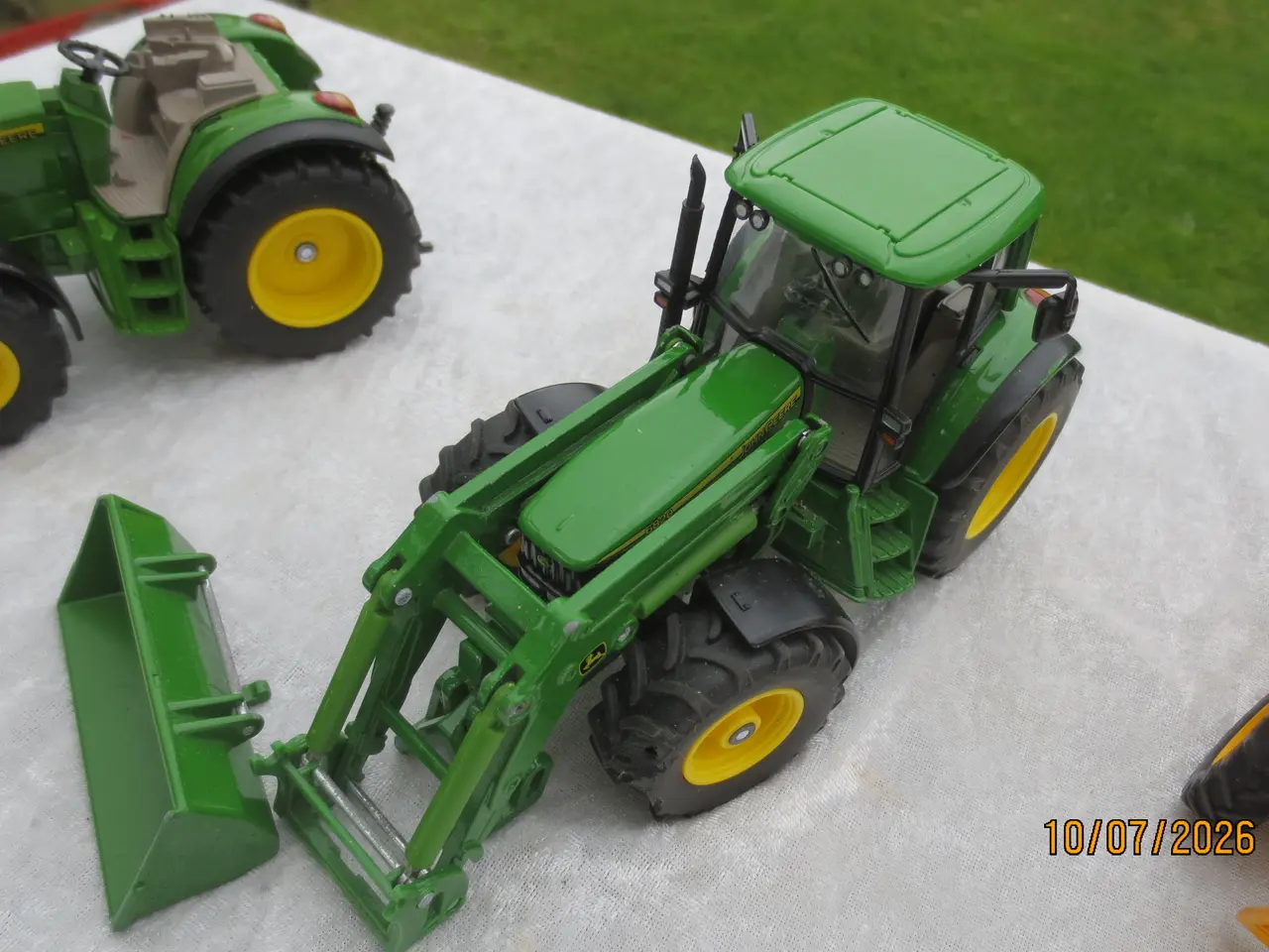 Billede 8 - 2 stk Modeltraktor John Deere 6920s -6820 
