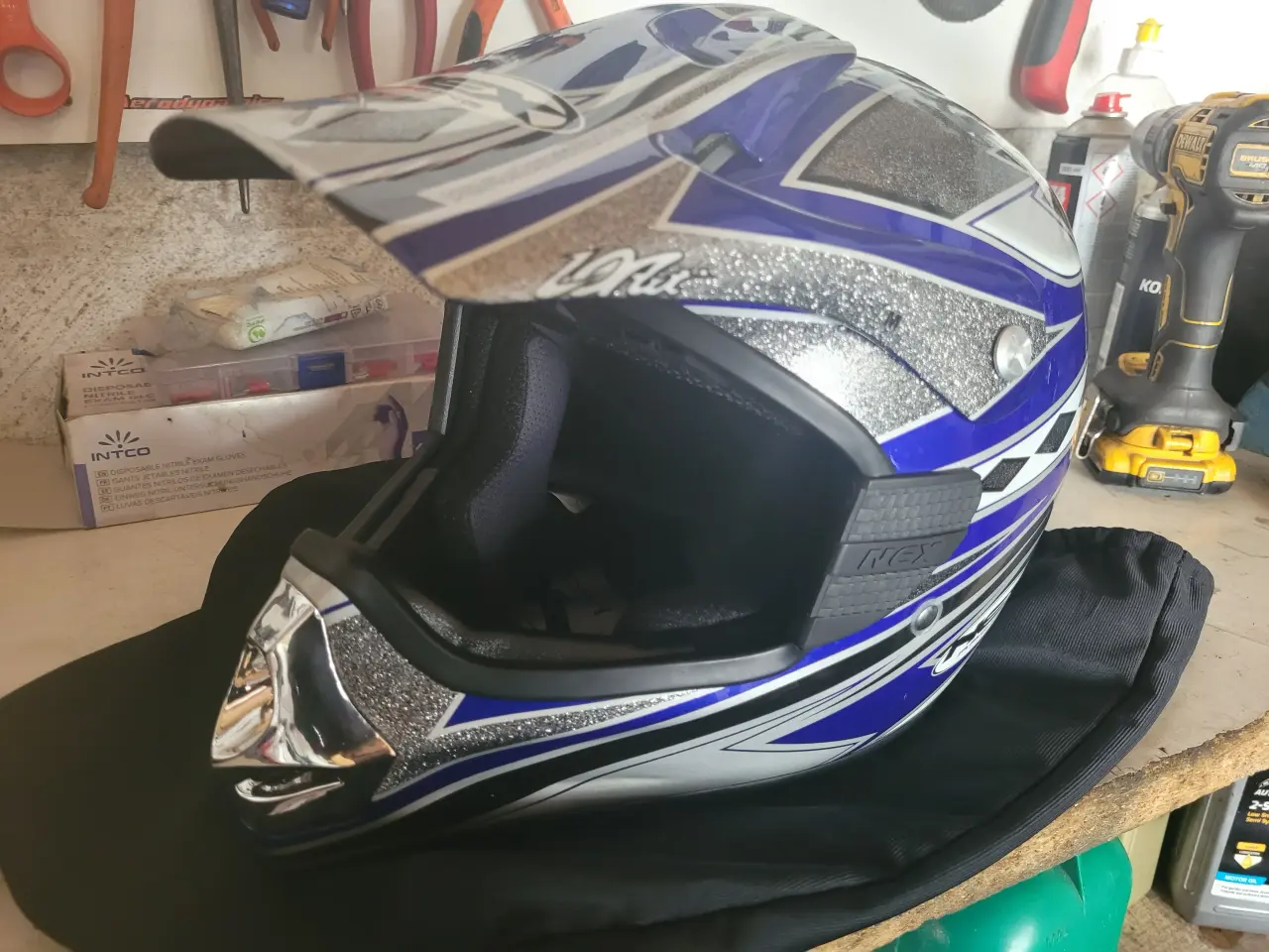 Billede 4 - NEX Racing Cross hjelm