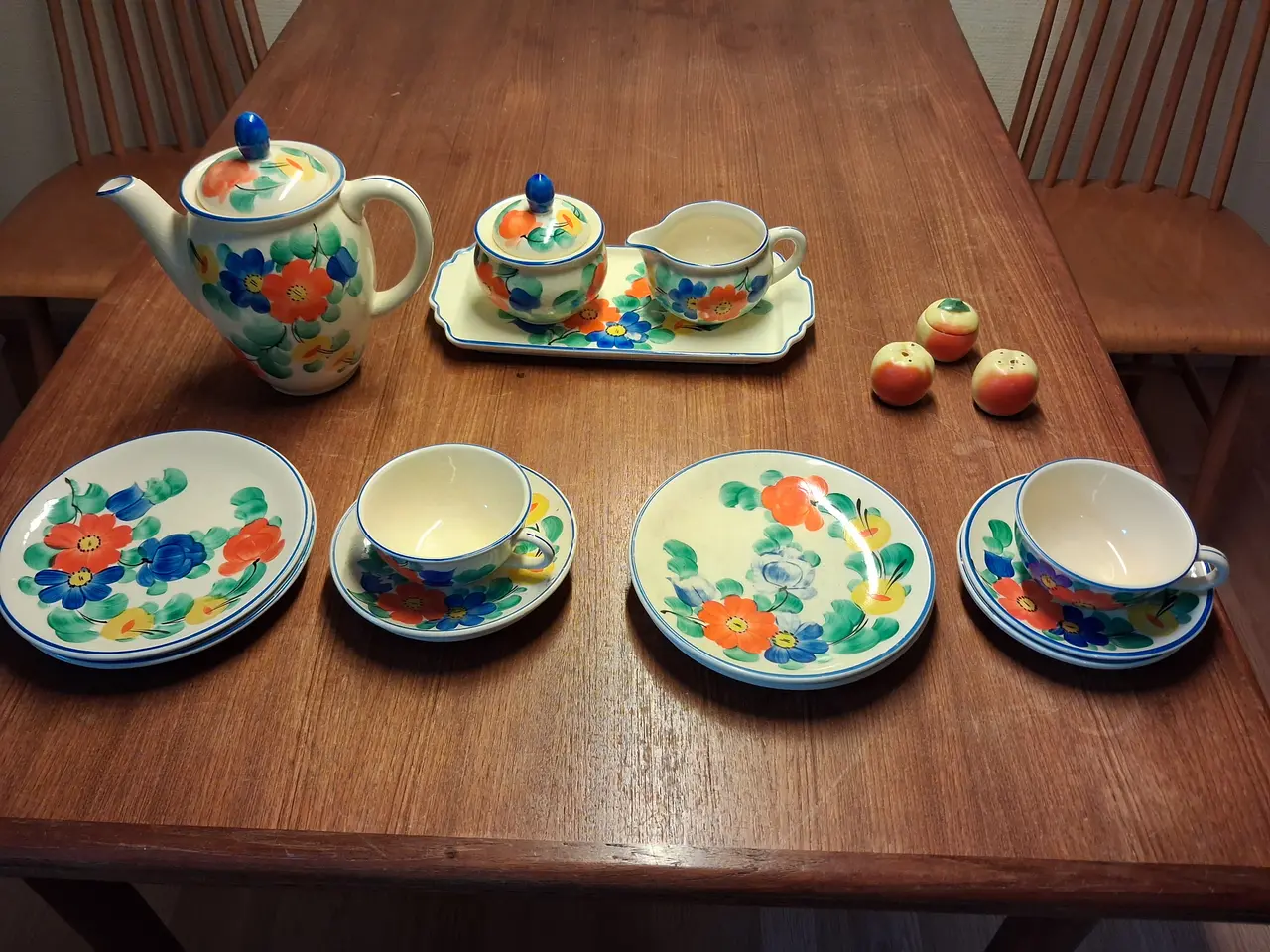 Billede 1 - Ditmar fajance kaffesæt