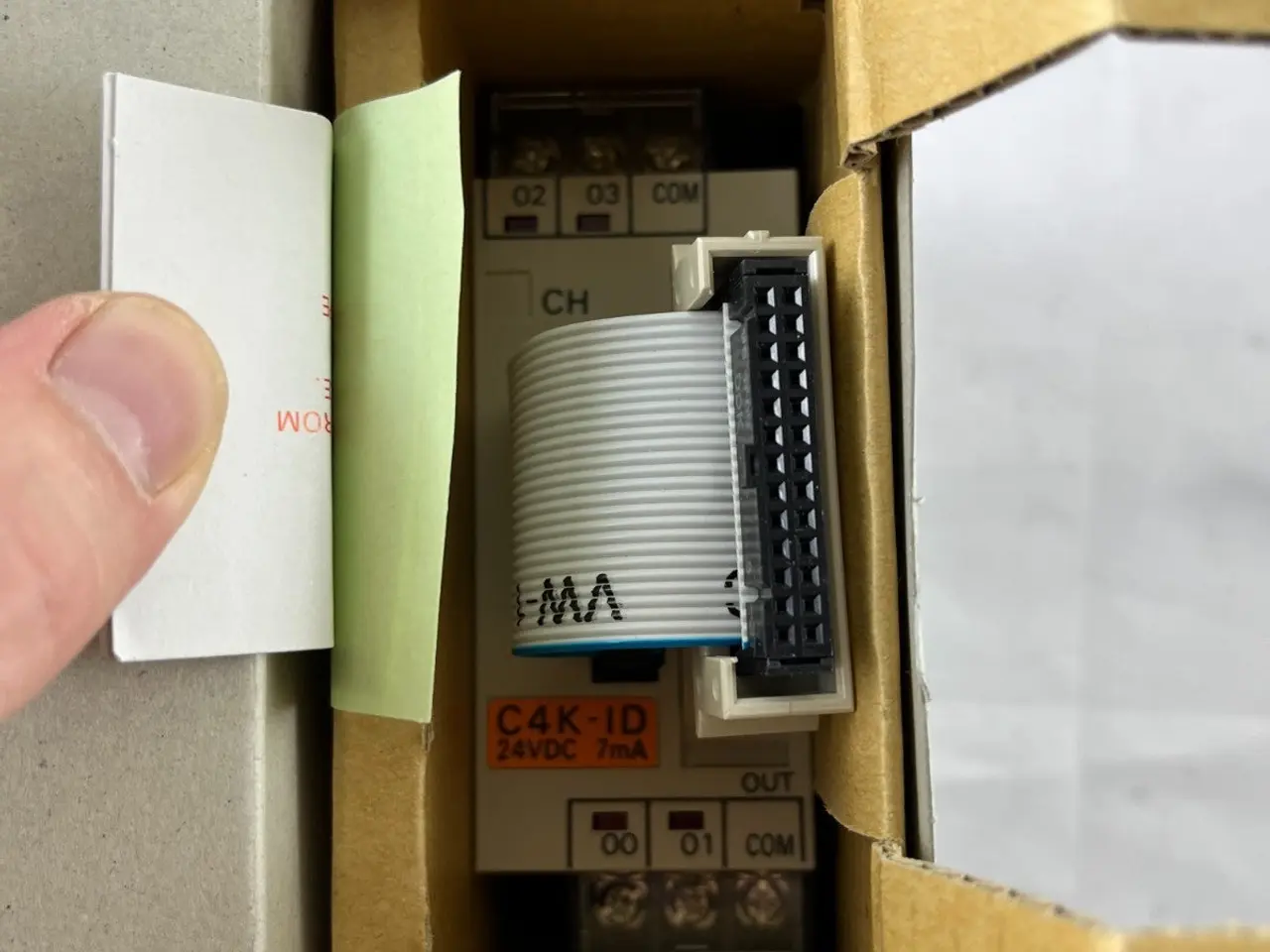 Billede 7 - Omron Sysmac C4K-ID DC indgangsmodul 24VDC 7mA PLC