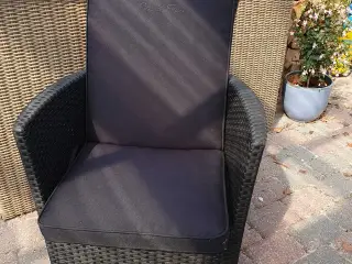 4 stk Royal Teak havehynder. Forskellige mål