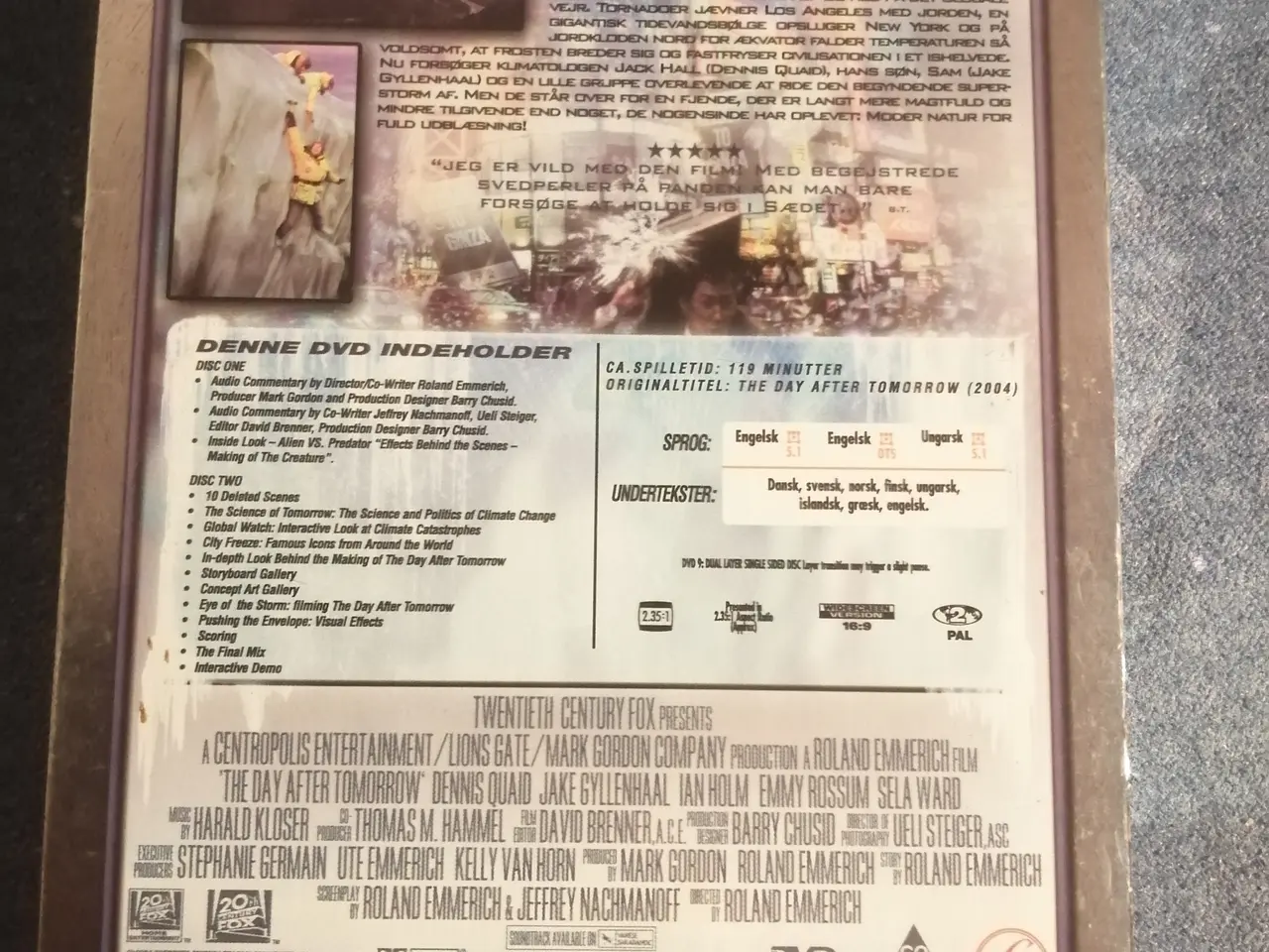 Billede 2 - The Day After Tomorrow Special Edition