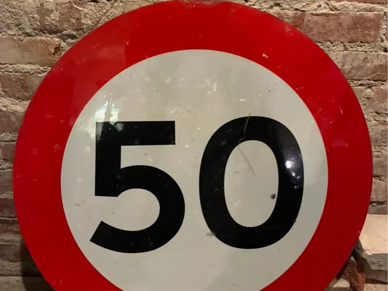 Billede 1 - Max 50 km/t skilt