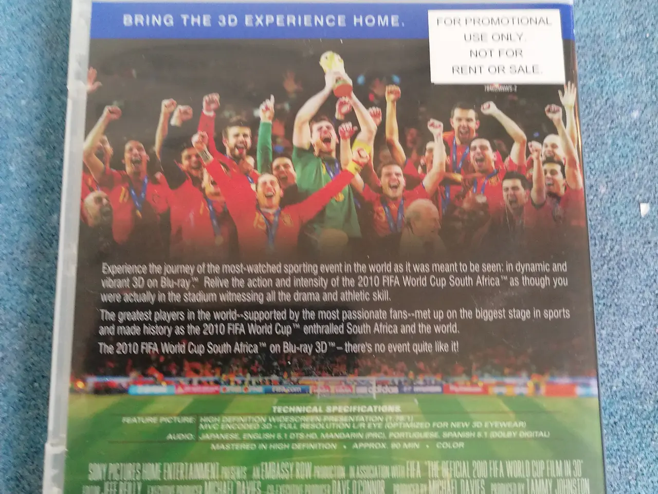 Billede 2 - The Official 2010 World Cup Film 3D