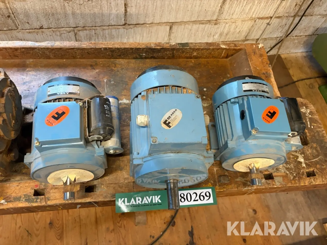 Billede 4 - Blandet Lot / motor 5 styk Asea