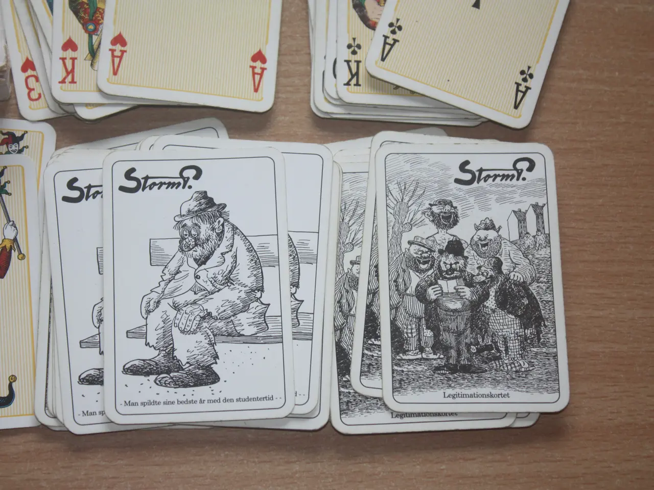 Billede 2 - Storm P spillekort
