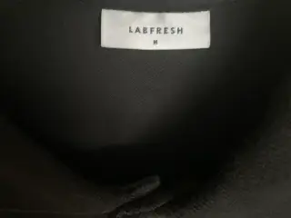 Langærmet sort polo