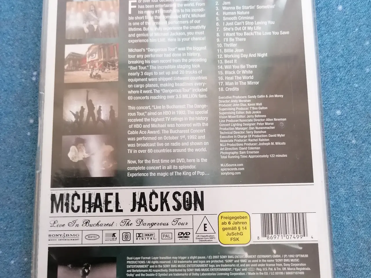 Billede 2 - Michael Jackson - Dangerous Tour